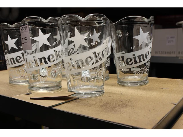 Zes pitchers heineken a 1.5 liter. - afbeelding 2 van  2