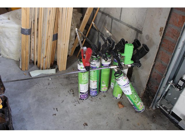 Zes purpistolen. - afbeelding 1 van  1