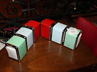 Zes servethouders cabanaz. - afbeelding 1 van  2