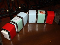 Zes servethouders cabanaz. - afbeelding 1 van  2