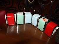 Zes servethouders cabanaz. - afbeelding 2 van  2