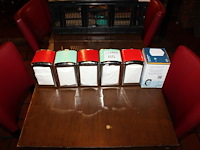 Zes servethouders cabanaz. - afbeelding 1 van  2