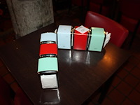 Zes servethouders cabanaz. - afbeelding 2 van  2