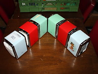 Zes servethouders cabanaz. - afbeelding 1 van  2