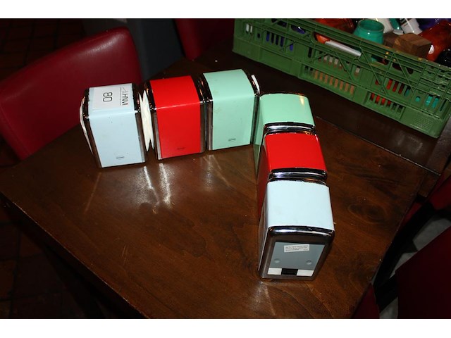 Zes servethouders cabanaz. - afbeelding 2 van  2