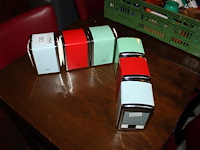 Zes servethouders cabanaz. - afbeelding 2 van  2