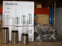 Zes sets windlichten blomus. - afbeelding 1 van  1