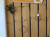 Zes stuks wanddraaddecoratie. - afbeelding 1 van  3