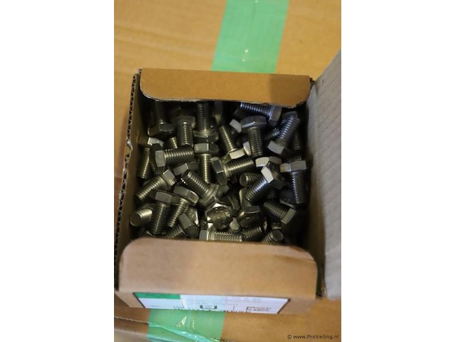 Zeskantbouten m10x20 - 8 doosjes á 100 stuks - afbeelding 2 van  4