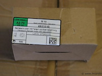 Zeskantige flensmoeren met kartels m10 - afbeelding 2 van  3