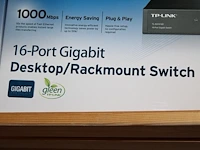 Zestienpoorts desktopswitch tplink tl-sg1016d. - afbeelding 2 van  2