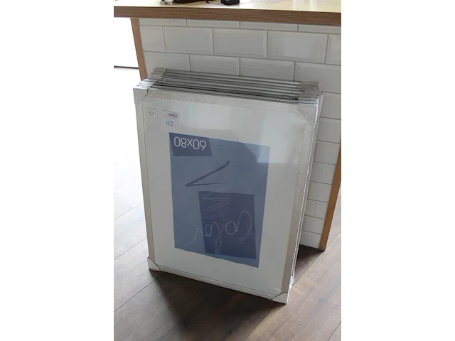 13 zwart fotolijsten 40 x 40 cm. - afbeelding 4 van  4
