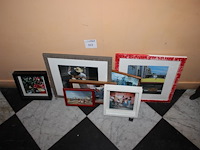 Zeven diverse prenten in lijst. - afbeelding 2 van  2