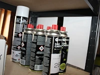 Zeven gascartridges hendi op schap.. - afbeelding 2 van  2