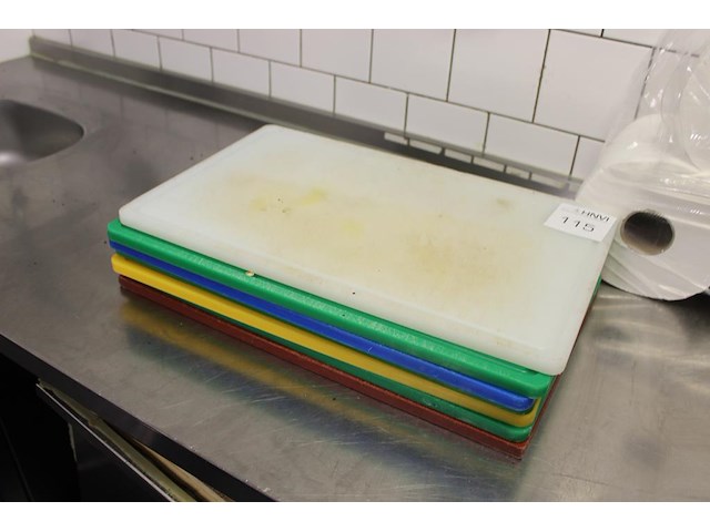 Zeven snijplanken. afmeting 53 x 32 cm. - afbeelding 2 van  2