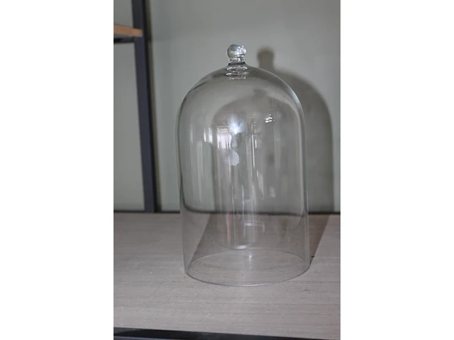 Zeven stolpen met hoogte 20 cm. in kunststof krat. - afbeelding 2 van  2