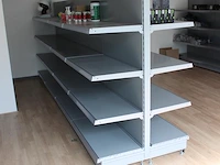Zevendelige dubbelzijdige showroomstelling. afmeting per sectie 100 x 105 x 168 cm - afbeelding 3 van  3