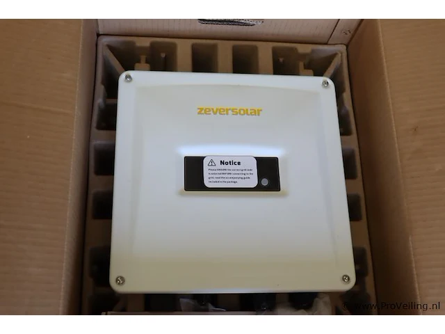 Zeversolar model zeverlution 1500 s zonne-omvormer - afbeelding 1 van  6