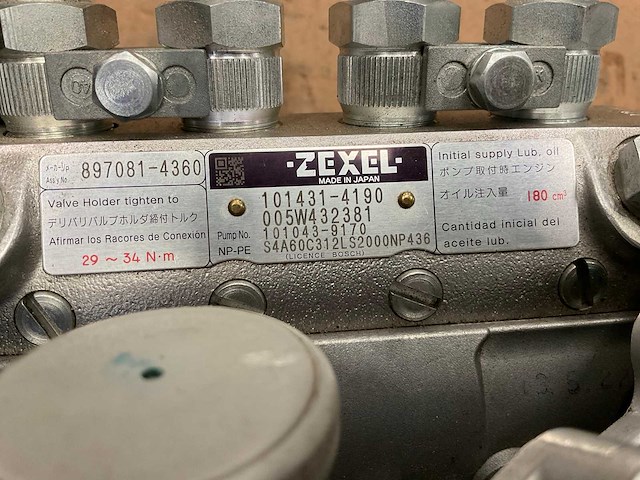 Zexel fuel injection pomp - afbeelding 7 van  8