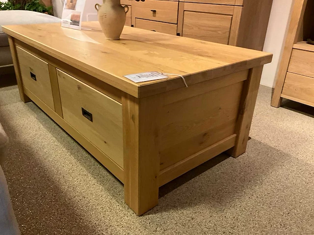 Zezi eiken salontafel - afbeelding 1 van  8