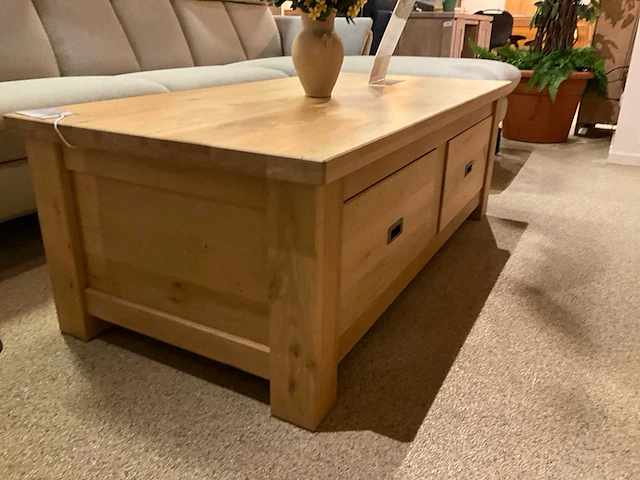 Zezi eiken salontafel - afbeelding 4 van  8