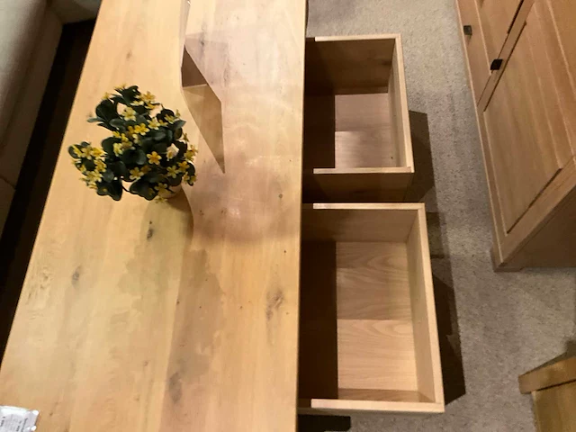 Zezi eiken salontafel - afbeelding 7 van  8