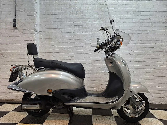 Zhongneng grande retro 25 km snorscooter 4takt - afbeelding 6 van  7