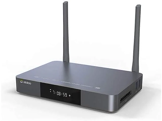 Zidoo pni-zidooz9xpc redare 4k ultra hd / 3d, 2gb ddr4, 16gb, bluetooth 4.2 - afbeelding 1 van  3