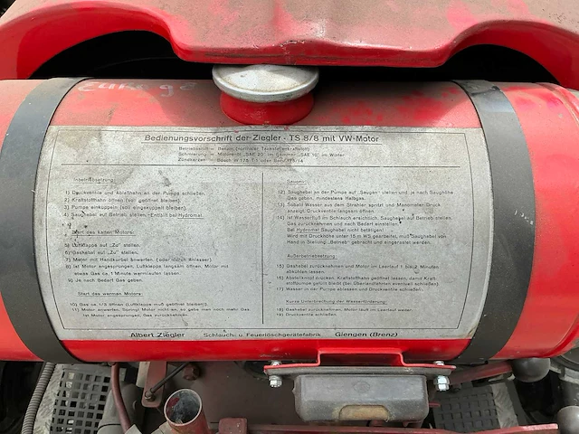 Ziegler ts8/8 waterpomp - afbeelding 8 van  17