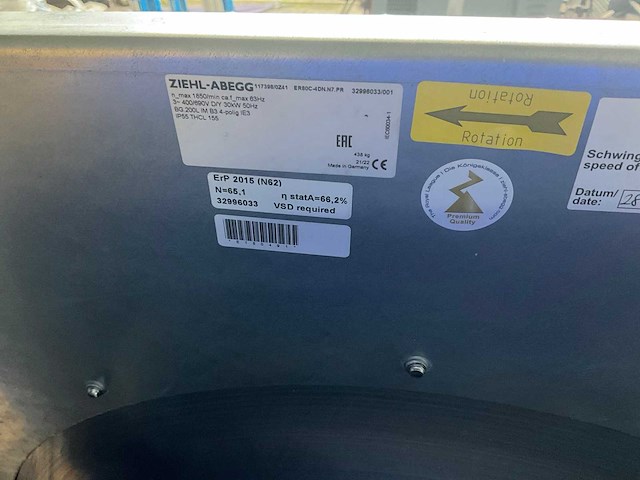 Zielh-abegg er80c-4dn.n7.pr ventilator - afbeelding 7 van  8