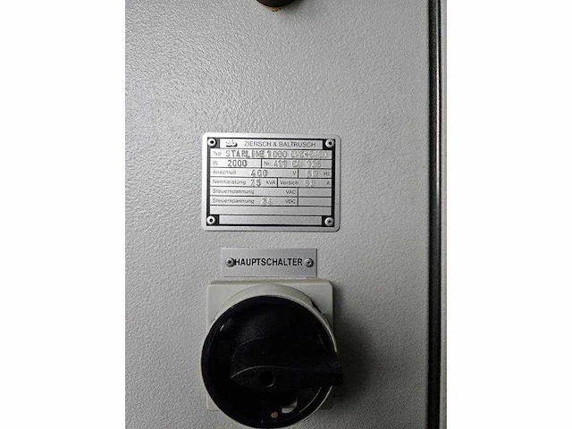 Ziersch - starline 1000cnc - ziersch starline 1000cnc - 2000 - afbeelding 9 van  10