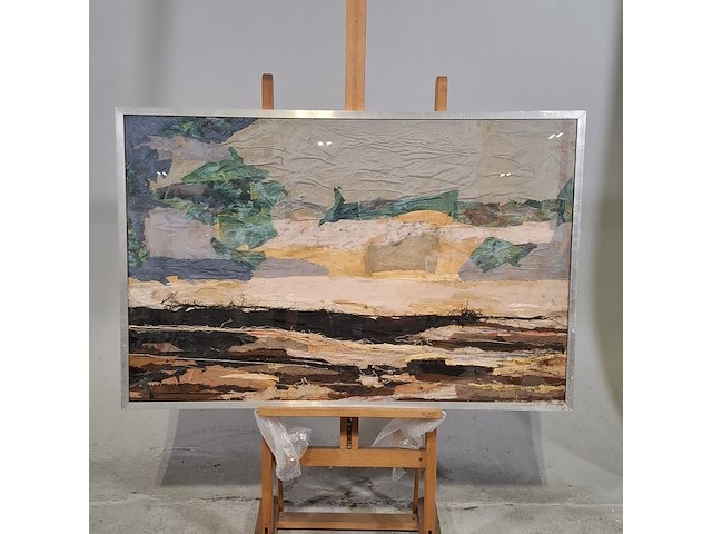 Zijdecollage, maya wildevuur (1944-2023) - afbeelding 2 van  8