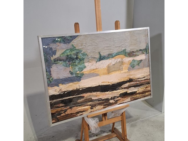 Zijdecollage, maya wildevuur (1944-2023) - afbeelding 3 van  8