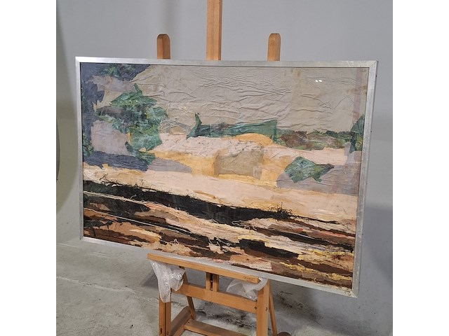 Zijdecollage, maya wildevuur (1944-2023) - afbeelding 4 van  8