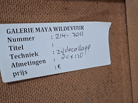 Zijdecollage, maya wildevuur (1944-2023) - afbeelding 8 van  8