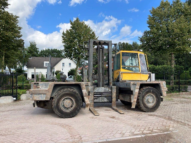 Zijlader baumann gx100/14 diesel 10000kg - afbeelding 1 van  1