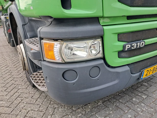 Zijlader vuilniswagen, scania, p310, 2013 - afbeelding 2 van  57