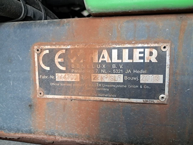 Zijlader vuilniswagen, scania, p310, 2013 - afbeelding 21 van  57