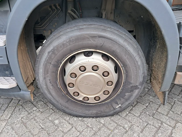 Zijlader vuilniswagen, scania, p310, 2013 - afbeelding 24 van  57