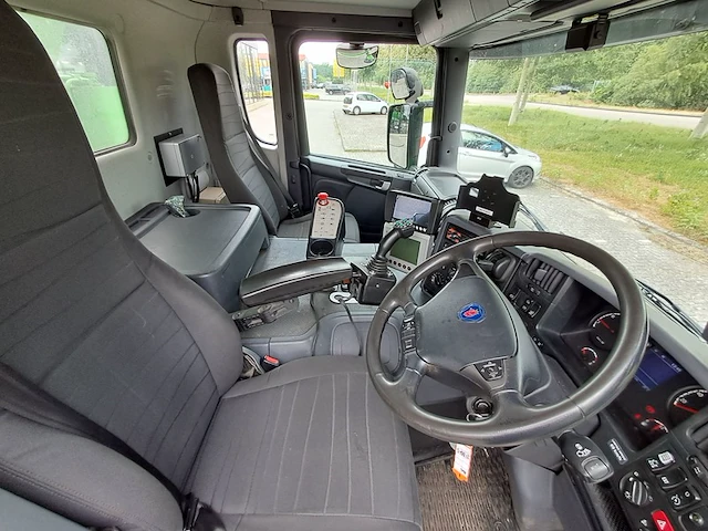 Zijlader vuilniswagen, scania, p310, 2013 - afbeelding 27 van  57