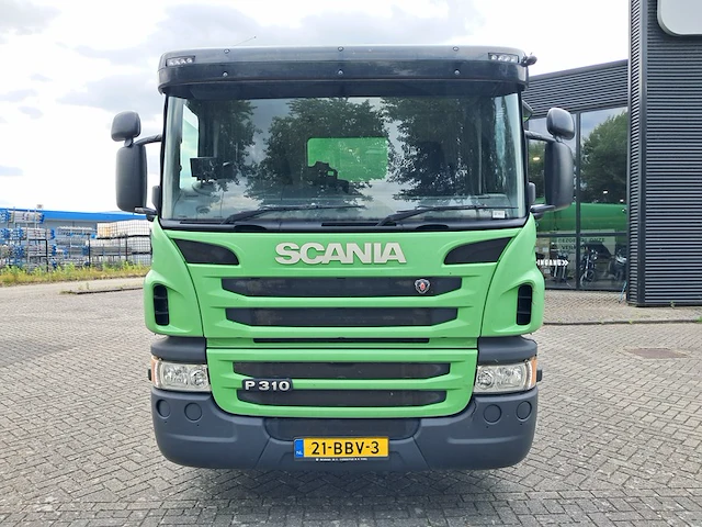 Zijlader vuilniswagen, scania, p310, 2013 - afbeelding 56 van  57