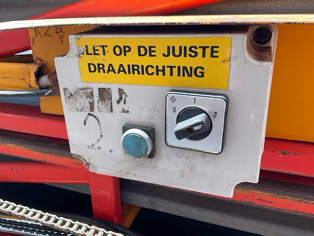 Zijlstra&bolhuis cuv1400 telescoop transportband - afbeelding 2 van  13