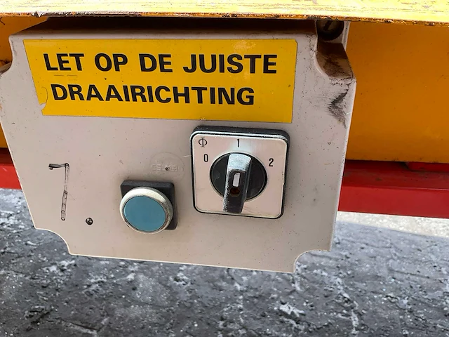 Zijlstra&bolhuis cuv1400 telescoop transportband - afbeelding 3 van  13