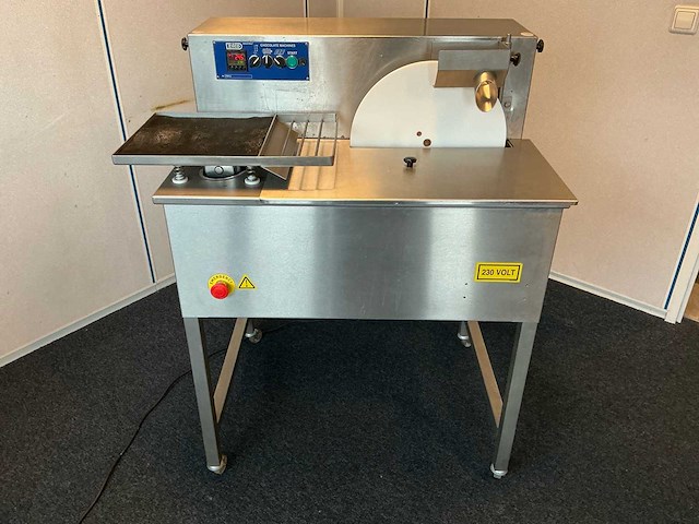 Zilco chocolade machine mouleermachine - afbeelding 9 van  16