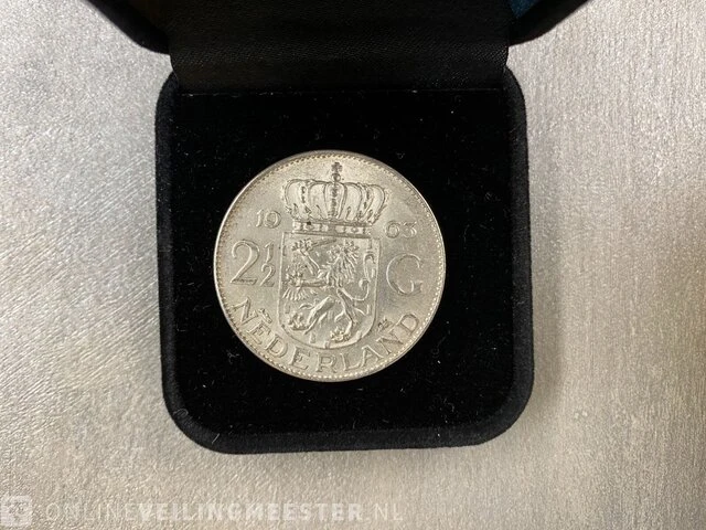 Zilver - zilveren rijksdaalder 1963 - afbeelding 1 van  2