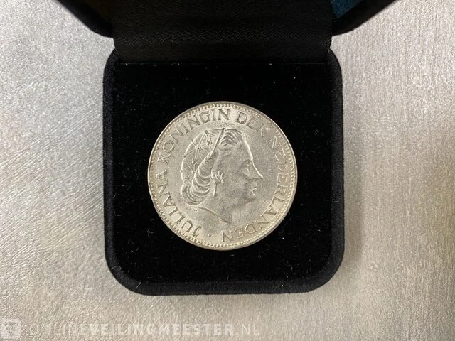 Zilver - zilveren rijksdaalder 1963 - afbeelding 2 van  2