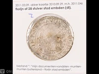 Zilveren 28 stuivers deutschland - afbeelding 1 van  2