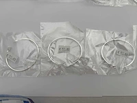 Zilveren armband (14x) - afbeelding 1 van  10