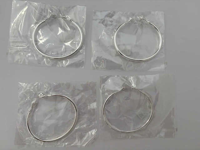 Zilveren armband (4x) - afbeelding 1 van  2