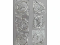 Zilveren armband (6x) - afbeelding 1 van  2